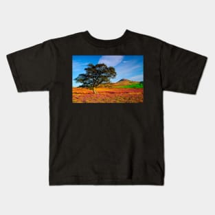 Autumn Moorland Heather on the North York Moors Kids T-Shirt